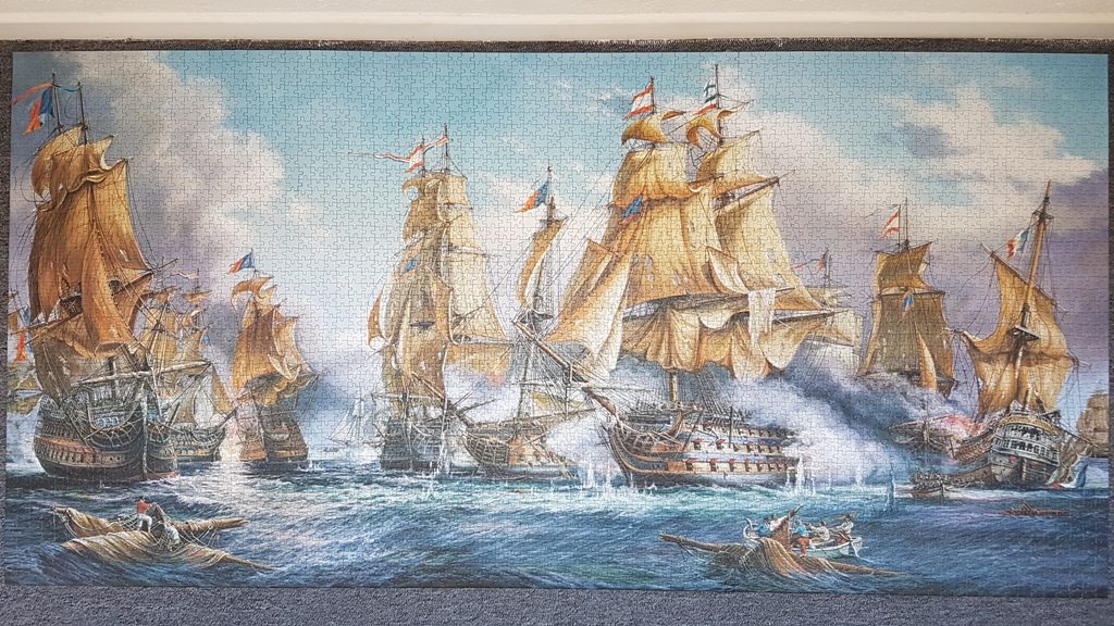 Puzzle 4000 pièces terminé